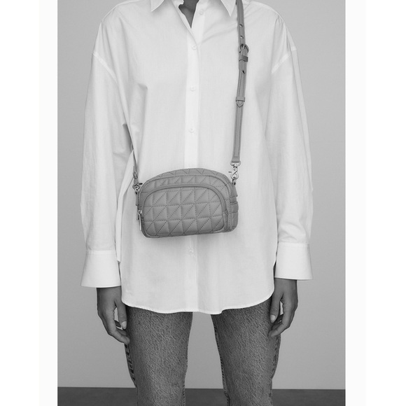 Zara quilted mini crossbody bag - Picture 5 of 6